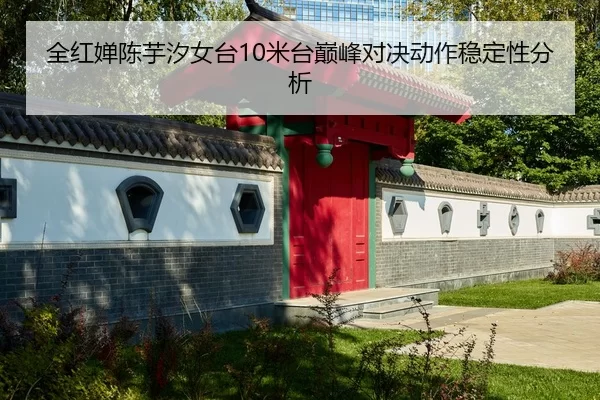 全红婵陈芋汐女台10米台巅峰对决动作稳定性分析